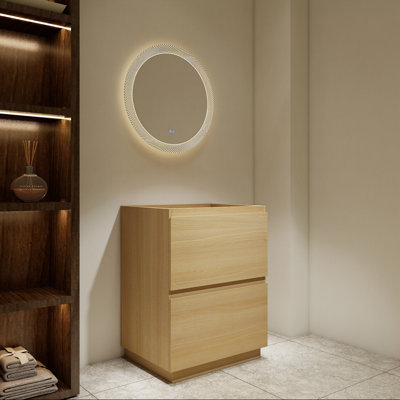 Base de meuble-lavabo 24 po avec tiroirs 24 po