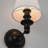 1-Light Modern Fabric Shade Wall Sconce-1188162627