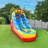 JumpOrange Circus 15 ft Mega Inflatable Water Slide (with Blower)
