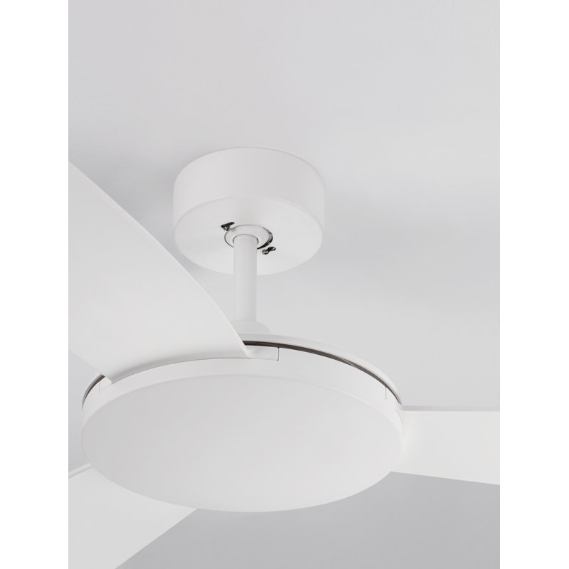 132cm Ceiling Fan, White, White