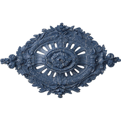 35 médaillon de plafond Antonio l 7 7/8 po x H 22 1/2 po x P 4 3/8 po