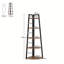 Soud 178cm H x 43.5cm W Iron Corner Bookcase