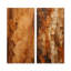 «Brown Tree Bark Essence II», ensemble de 2 reproductions d'art sur toile-604281127-604281120