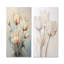 Minimalism Beige Tulips Symphony - Tulips Wall Decor Set Of 2-1104512600-1104512581