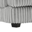 Canapé modulaire surdimensionné de 129 po en forme de U de 129 po Canapé moderne recouvert de velours côtelé doux avec une chaise longue pour le salon, gris-1020732944