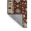 Tapis brun lavable à la machine-418642091