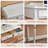 White Rectangular Solid Wood Writing desk with drawers desk-626360908