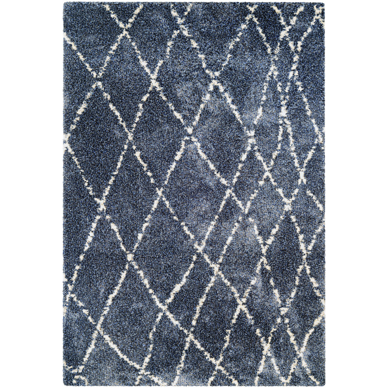 Becton Abstract Indoor Rug, Rectangle 9'2" x 12'9"