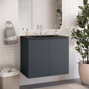 Modway Bryn 30" Wall-Mount Bathroom Vanity