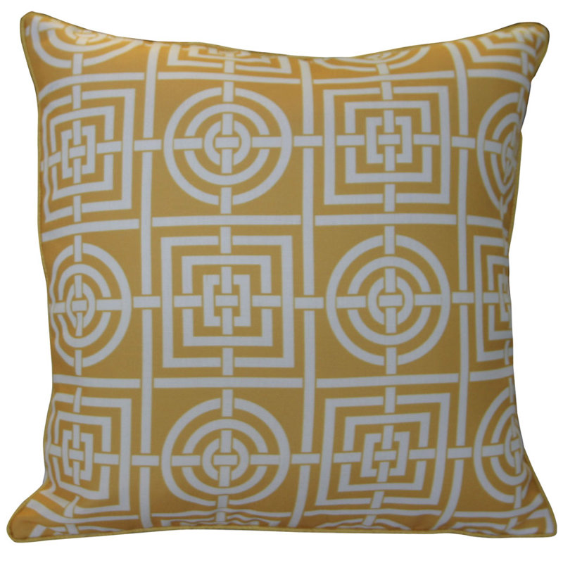 Coussin en cobalt Hornsey, Soleil