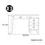 Bureau simple de style italien-111605467