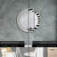 Huldar Glass Flat Wall Mirror
