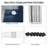 Pop Up Canopy Tent With Sidewalls, Height Adjustable Large Party Tent