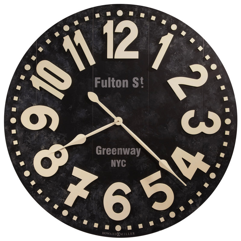 Wood Wall Clock