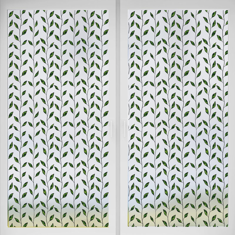 Plants & Flowers Window Decal