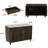 2-Drawer 2-Door Rustic Sideboard