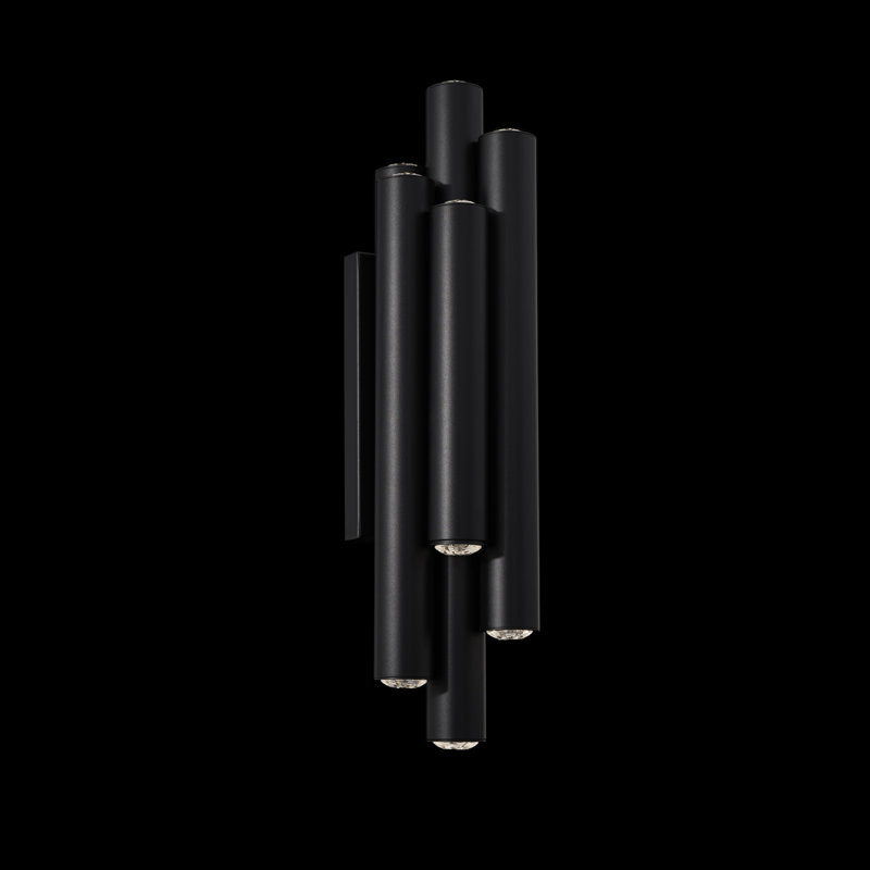 Silo 14 - Light LED Armed Sconce, Black