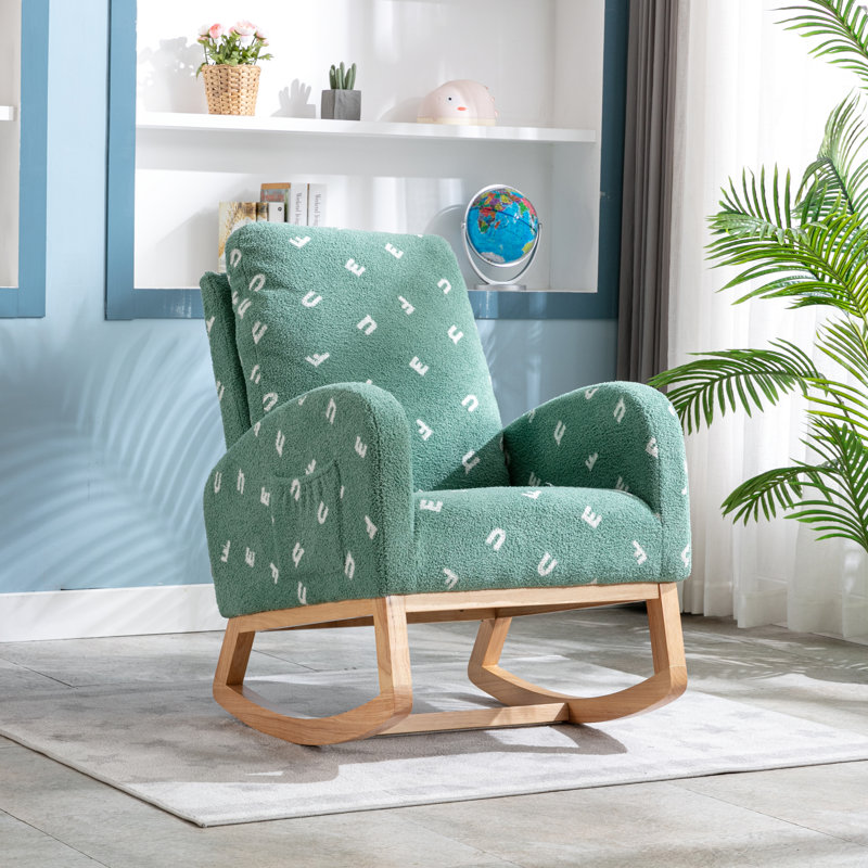 Chaise berçante Desales, Lettre verte