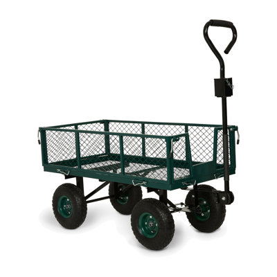 Garden Cart and Utility Wagon, 600 lb, Green