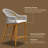 Modern Boho Barstools