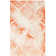Coleman Hand Tufted Wool/Cotton Geometric Rug in Orange/Ivory