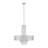 5 - Light Dimmable Drum Chandelier