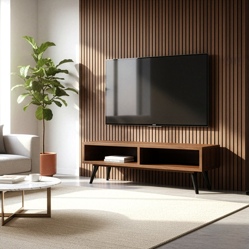 Aiana Unfinished TV Stand for TVs up to 50"