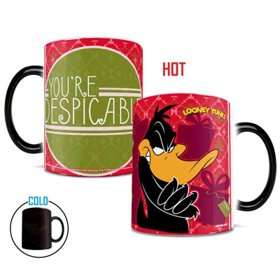 Looney Tunes Daffy Duck Despicable Morphing Mugs Heat-Changing Drinkware - 11oz