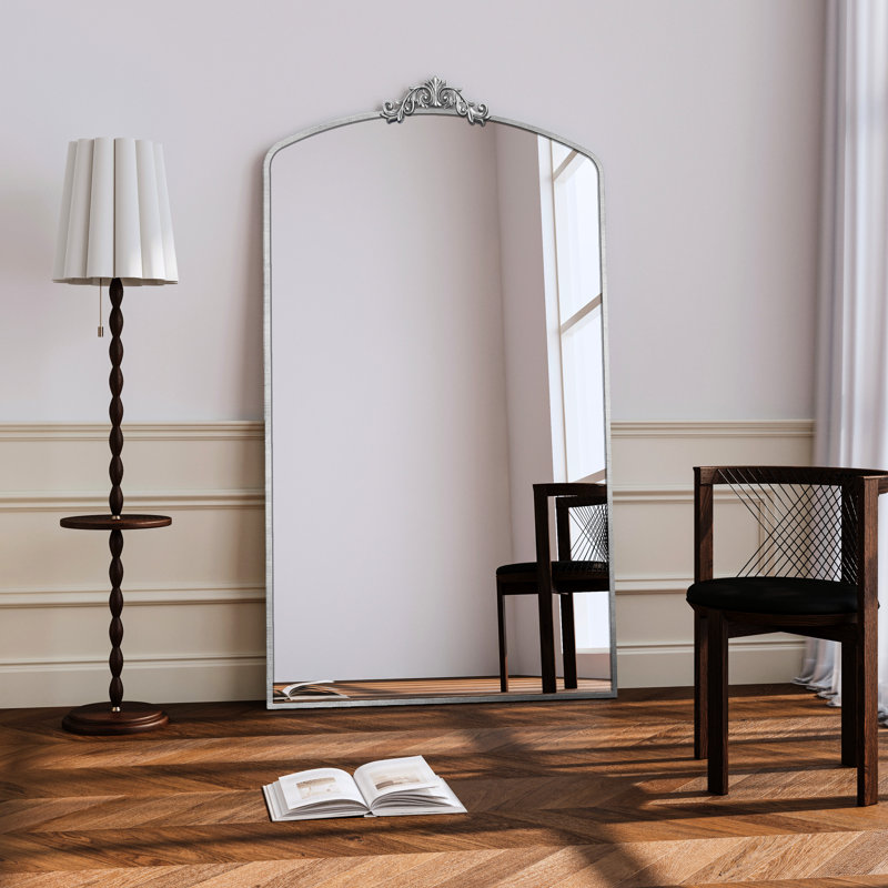 Miroir mural argent antique pleine longueur 36 x 66 pouces, 67.81" x 36.73", Stainless Steel