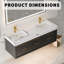  Meuble-lavabo double 60 po avec lumière DEL et plateau en pierre reconstituée-438195649