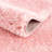 Libero Solid Shag Pink Area Rug-815606488