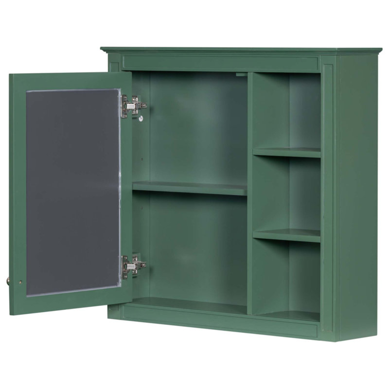 30'' X 28'' Medicine Cabinet, Green