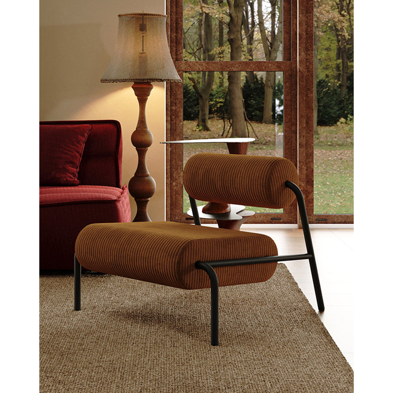 Chaise longue simple de style italien rétro minimaliste