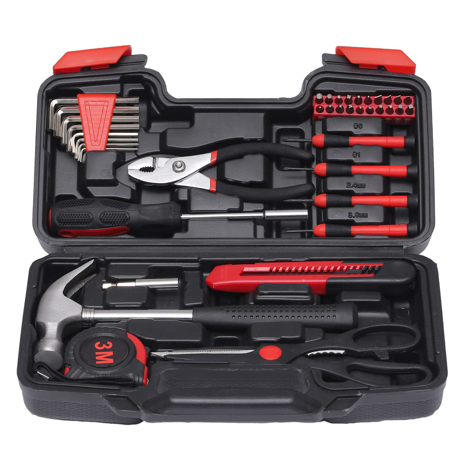 WFX Utility™ 39-Piece Household Tool Set - Small, Basic Household Tool ...