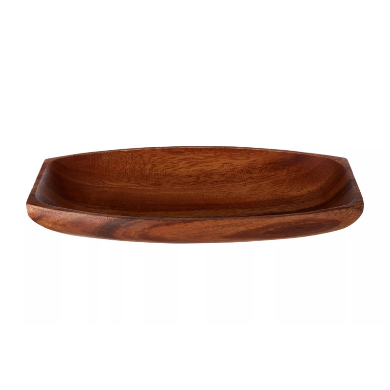 Alpen Home Flaherty Wood Divided Serving Dish