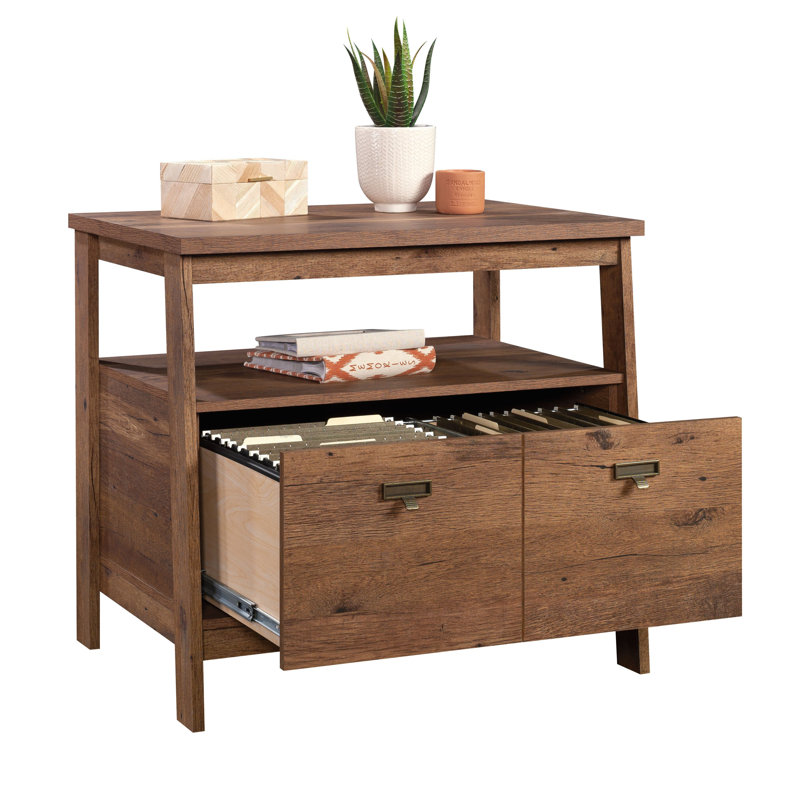 Sipple 32.28 " Wide 1 Filing Cabinet, Brown