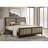 Clement Dark Cocoa Upholstered Eastern King Bed