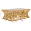 Locke Solid Wood Top Coffee Table-704345501