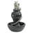 Viper Dragon Sculptural Fountain with LED Lights