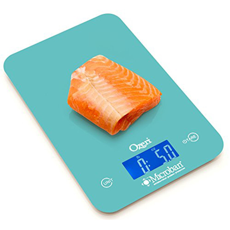 Ozeri Digital Scale, Teal Blue