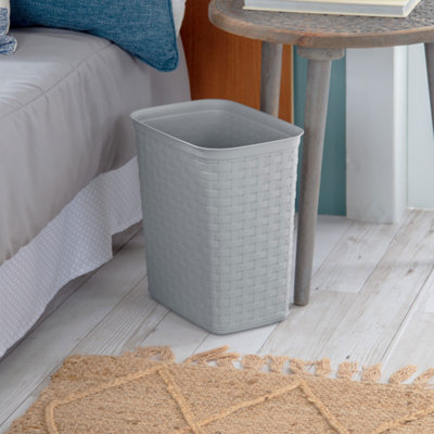 Corbeille pour déchets en plastique 3,4 gallons