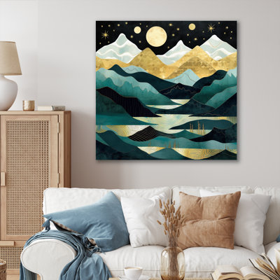 Mountain Nature's Roar II sur toile
