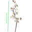7Pcs Fleurs de cerisier artificielles 23,6 pouces de long Tige de cerisier en fleurs pour décoration de mariage extérieur