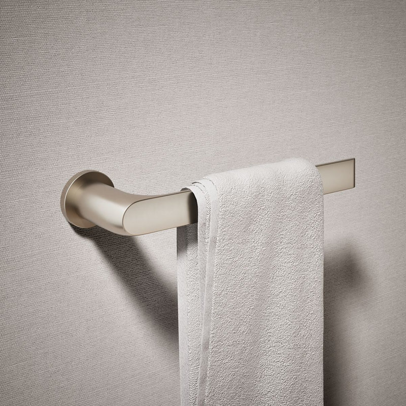 Avid Towel Arm, Vibrant Brushed Nickel