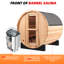 Sauna d'extérieur Duthss