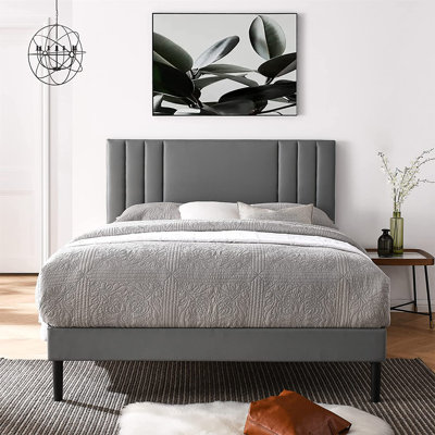 Upholstered Platform Bed