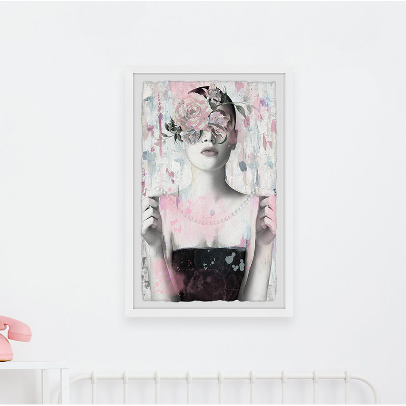 «Luxe and Lavish», reproduction encadrée, H 45 po x l 30 po x P 1,5 po