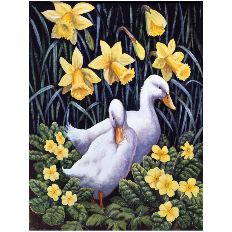 Favorinus Double Sided Polyester Animal Garden Flag, 40" H x 28" W