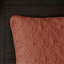 Ensemble de couvre-lit réversible 3 pièces rouge argile-126579809-126579807
