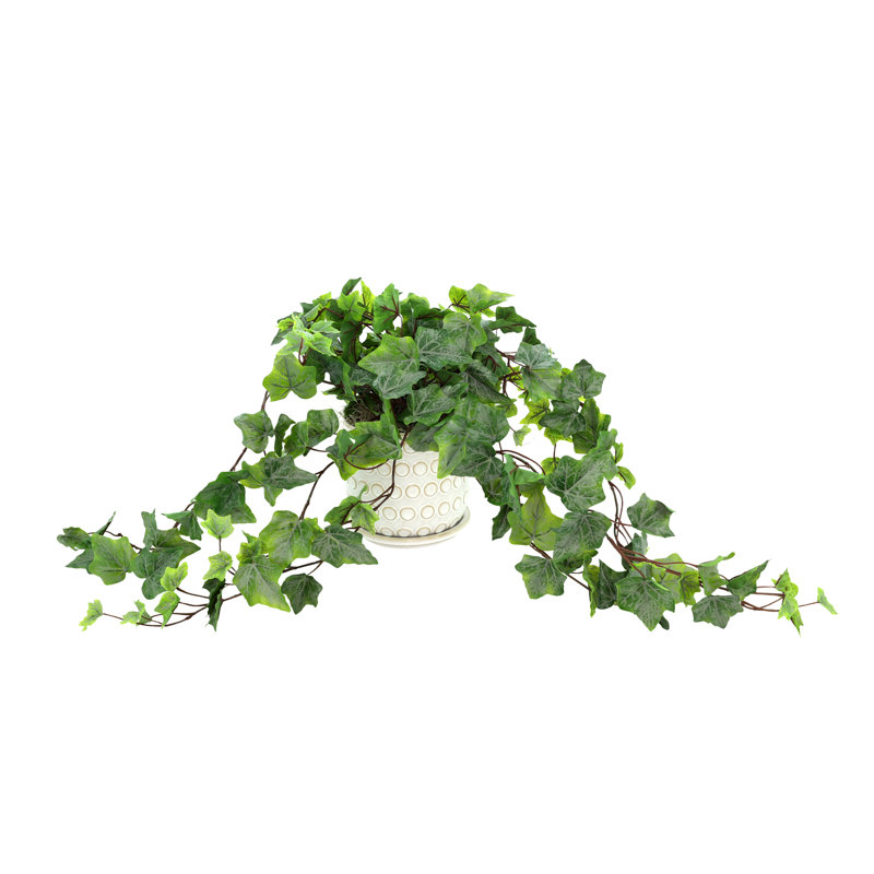 Toscani Faux Ivy Plant in Ceramic Pot